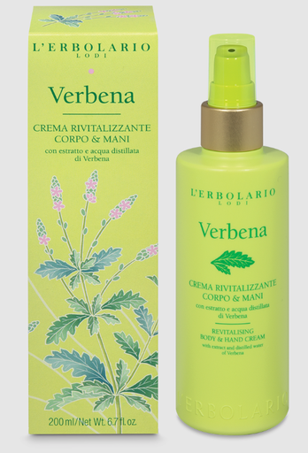 [986736383] Verbena Crema Rivitalizzante Corpo & Mani 200 ml