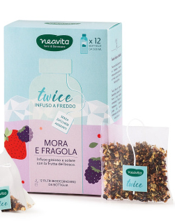 [987838051] NEAVITA INFUSO TWICE MORA E FRAGOLA 12MAXIFILTRI