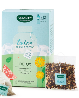 [987838063] NEAVITA INFUSO TWICE DETOX 12MAXIFILTRI