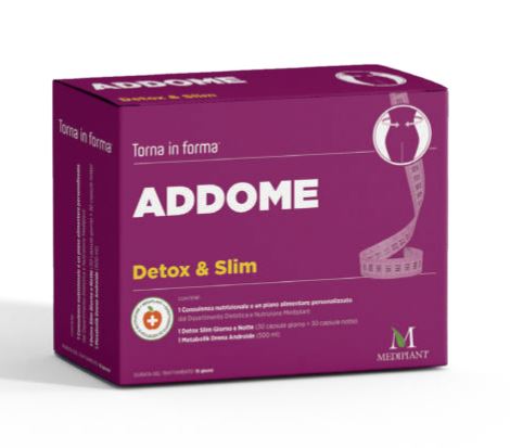 [987771983] ADDOME DETOX & SLIM 1 Detox Slim Giorno e Notte +1 Metabolik Drena Androide Ananas
