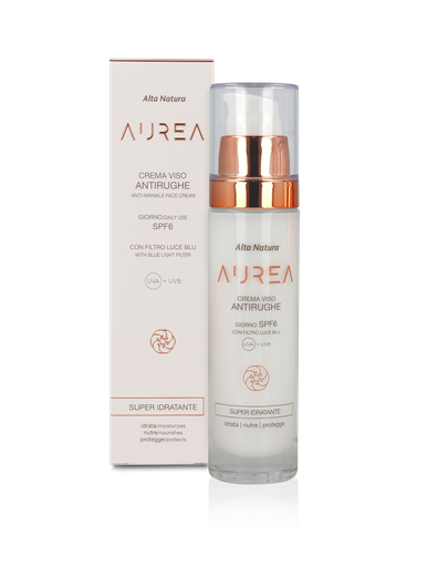 [988927036] AUREA CREMA VISO SUPER IDRATANTE ANTIRUGHE SPF6 50ML