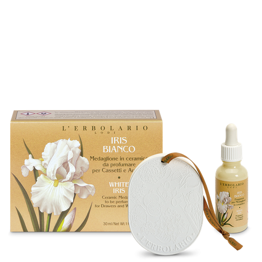 [989883412] Iris Bianco Medaglione per Cassetti e Armadi 30 ml