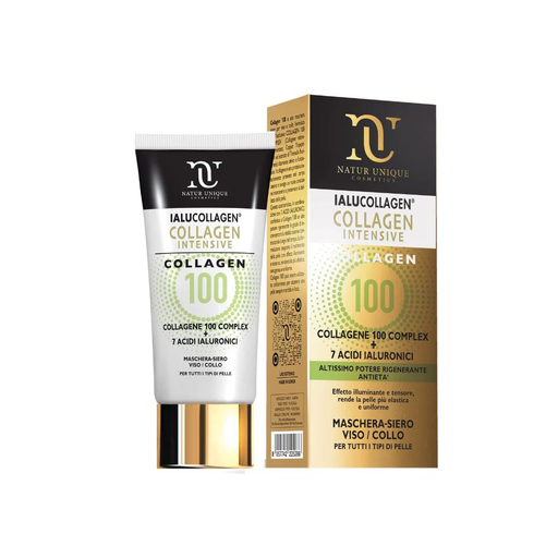 [989980798] NATUR UNIQUE IALUCOLLAGEN COLLAGEN INTENSIVE COLLAGEN 100 MASCHERA-SIERO VISO/COLLO 75ML