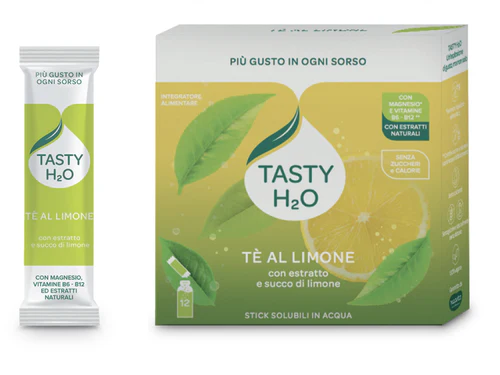 [950935383] TASTY H2O TE' AL LIMONE 12STICK
