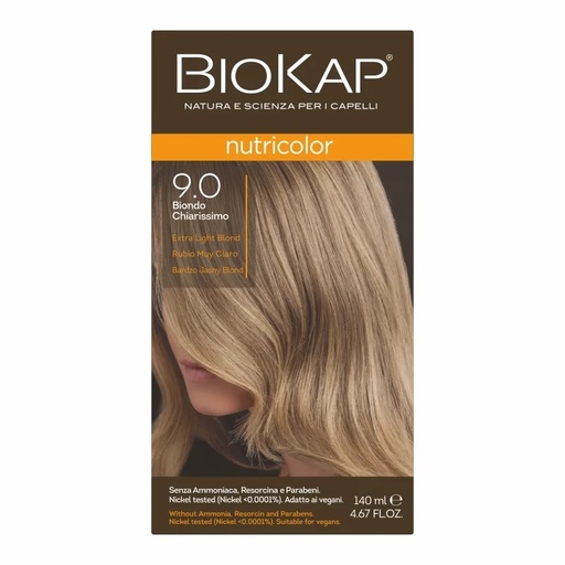 [935057430] BioKap Nutricolor 9,0 Biondo Chiarissimo