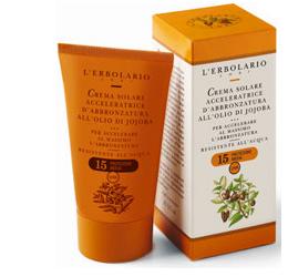 [937415709] Crema acceleratrice d'abbronzatura con Olio di Jojoba SPF15 125 ml