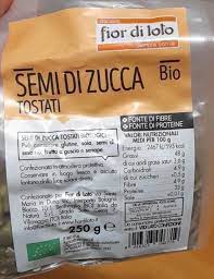 [984327344] SEMI ZUCCA TOSTATI 25G