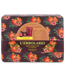 [985481199] Melograno Segreti di Bellezza TRIO: Profumo 50 ml con Collana-bijou, Bagnogel 100 ml e Crema Corpo & Mani 100 ml - Edizione limitata