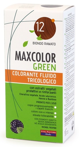 [983280518] MaxColor Green 12 Biondo Ramato