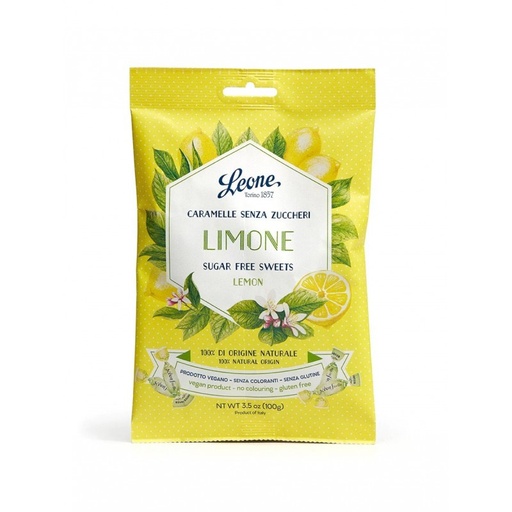 [981935543] CARAMELLE LIMONE SENZA ZUCCHERI 100G