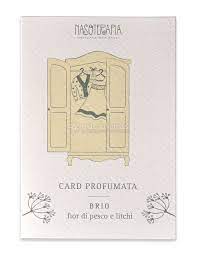 [983778630] NASOTERAPIA CARD PROFUMATA FIOR DI PESCO E LITCHI 1PZ